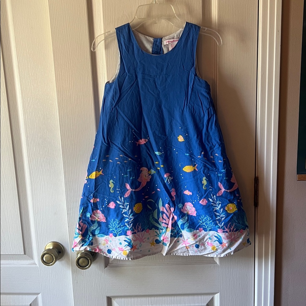 Tommy Bahama Kids Blue and White Dress